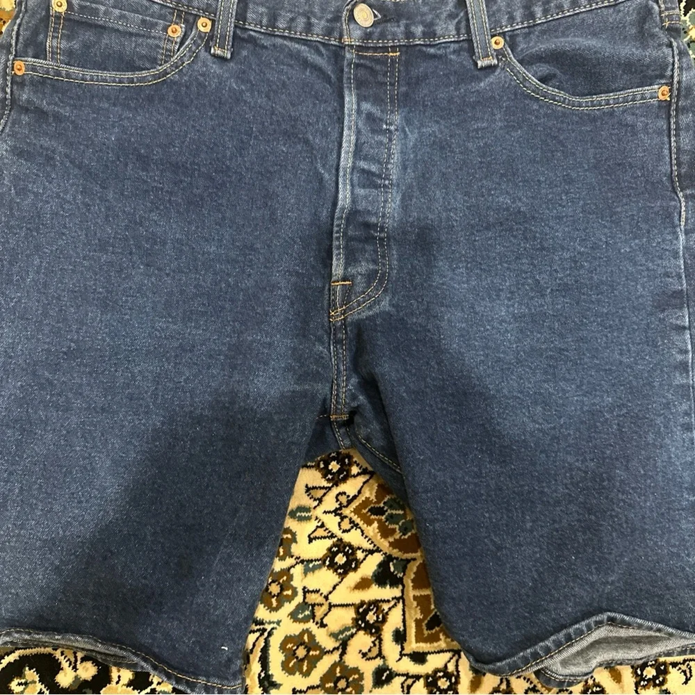 Men's Classic Blue Denim Jean Shorts Levi’s 501